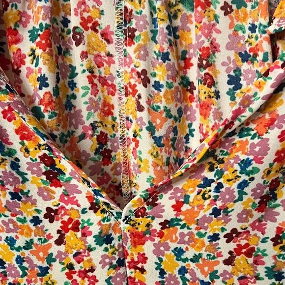 GAP Colorful Floral Print Blouse - Picture 5 of 8